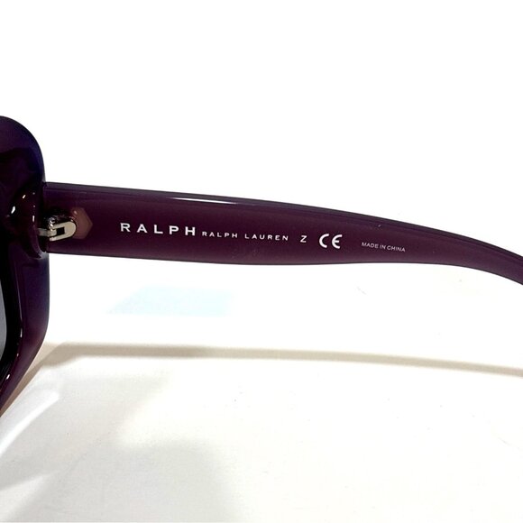 Ralph Lauren RA5056 Womens Square Sunglasses Purple Frame Gradient Lens 56mm - Picture 3 of 4